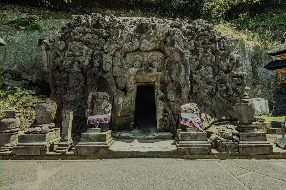 Goa gajah temple in ubud bali